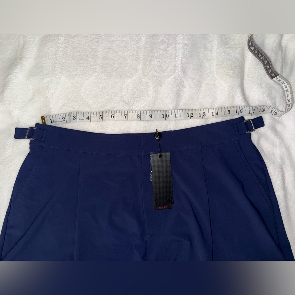 Greyson Navy Blue Phoenix Trouser Shorts Womens Size Large NWT Over 50% Off NWT - Picture 8 of 12